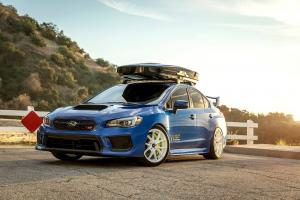 Subaru WRX STi by VIBE Motorspotrs on Vorsteiner Wheels (V-FF 108)